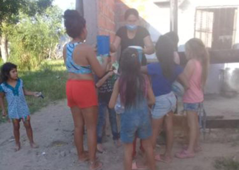 Merendero Talita Cumi fue asistido por Fundación Cielos abiertos y jóvenes de la iglesia