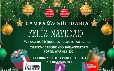 Campaña Solidaria: “Feliz Navidad”