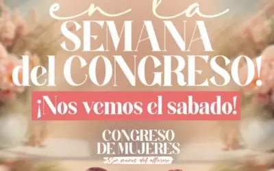 Sábado 15 de marzo: Congreso de Mujeres “En manos del Alfarero” en la Iglesia Portal del Cielo